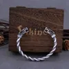 Linkketen Roestvrij staal Noordse Viking Noorse Dragon Bracelet Men Polsband manchetarmbanden met Viking houten doos G230208