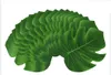 Decoração de festa Tropical Artificial Palm Leaves Monstera Party Decoration for Hawaiian Luau Party Jungle Beach Decorações de mesa de mesa