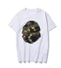 Diseñador Camisetas para hombres Tshirts Camuflage Impresión de ropa Tshirt Graphic Summer Tees Cherry Blossom Path Limited Edition Algodón Colorido Noche Starry Shark