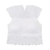 Camisoles & Tanks Comfortable Lace Padded Bra Women Bras Crop Top Female Tube Tops