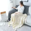 Blankets Tassel Knitted Ball Woolen Blanket Sofa Super Warm Cozy Throw For Office Siesta Air conditioner Bedspread Bedding 230209