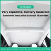 Tesla Model 3 2022 Sun Shades Sunroof Skylight Sun Visor Auto Accessories Car Windshield Sunshade Net