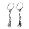 Party Favor 100pcs Fashion Metal Boxing Glove Key Chains Mini Rings Holders WB1419