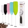 Handheld Electric Milk Frotr Batterated Kitchen Mini Blender Beater Agitrer Brinker Mixer Café Maker Maker mini fouet pour la frappe / latte / chocolat chaud