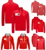 2023 F1 Hoodie Formel 1 Racing Team Hoodies Halb Zipper männer Sweatshirt Frühling Herbst Auto Fans Jacke Männer Mit Kapuze übergroße Tops