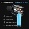 crxyj icy cold compress gun Electric Percussion Pistol Massager for Body Neck Back Sport Deep Tissue Muscle Relaxation 0209