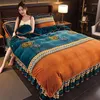 Bedding Sets 2023 Autumn And Winter Thickened Milk Velvet Four-piece Thermal Kit Quilt Cover Flannel Coral Fleece Set