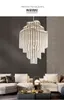 Lustres americanos borlas American Crystal Lights Frete European Classic Luxo Lunhão Lunhador Villa Villa Home El lâmpadas Indoor