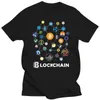 Herr tshirts man kläder blockchain bitcoin litecoin ripple ethereum cryptocurrency t shirt för män tee julklapp tshirt bomull 230209