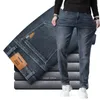 Jeans masculin hiver masse en toison jeans commerciale