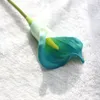 Decorative Flowers 1PC Calla Flower Artificial Arrangements PU/Home Decoration For Craft/DIY Fake Wedding/Hanging/Branch