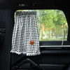 1PC Universal Auto Sonnenschutz Vorhänge Nette Cartoon Bär Auto Styling Hinten Seite Fenster Windschutzscheibe Sonnenschirm Schützen Fenster Vorhänge