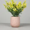 Dekorative Blumen, gefälschte kleine Köpfe, künstliche Blumendekoration, Simulation Lavendelstrauß für Zuhause, Büro, DIY, Hochzeit, Gartendekoration