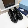 Nubuck Leather Monolith Loafers Fashion Dreest Shoes Mules 웨딩 파티 프리미엄 가죽 플랫폼 플랫 비즈니스 공식 로퍼 소셜 플랫폼 신발 상자와 소셜 플랫폼 신발