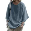 Men's T Shirts Men T-shirt Solid Color Loose Streetwear Long Sleeve Burrs Edge Top For Dating