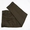 Męskie spodnie jesienne zima garnitur biznesowy mężczyźni swobodny formalny fit Classic Office wełniane proste spodnie Mężczyzna F211 230209