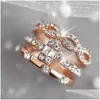 Солитарное кольцо CR Ювелирные украшения ретро цветочные кольца бесконечные кольца для женщин Винтажный геометрический рисунок
