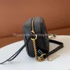 Femme sac à main sac bandoulière chaîne en cuir véritable femmes mode numéro de série marmont caméra sacs en gros sac à main portefeuille boîte d'origine