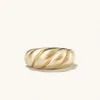 Moda simples anéis de aço inoxidável anel de casal de cores douradas clássicas para mulheres e homens jóias de casamento