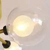 Plafondlampen Noordse LED kroonluchters Creatieve glazen bal kroonluchter verlichting woonkamer keuken hangende lampen verlichtingsarmaturen