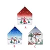 Chair Covers Supplies Kitchen Christmas Decorations Soft Stretch Santa Claus Hat Home Decoration Dining Table