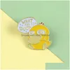 Spille Spille Ciò che l'anatra Animale Bambini Carino Piccolo Divertente Spille smaltate per le donne Demin Camicia Decor Spilla Pin Metallo Kawaii Distintivo Fash Dh52I