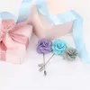 Pins Broschen Hanpabum Herren Revers Handgemachte Kamelie Blume Boutonniere Stick für Anzüge Hochzeit Drop Lieferung 2022 Dhkm8