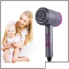 Hair Dryers Dryer Negative Lonic Hammer Blower Electric Professional Cold Wind Hairdryer Temperature Care Blowdryer Drop Delive Deli Dhqvl