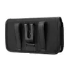 نايلون الحافظة الحافظة ، حقيبة هاتف تحمل أفقيًا لحامل الحزام عالمي كبير حجم صغير جدًا لـ iPhone 14 Pro Max Samsung S23 Ultra