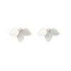 Stud Earrings Pearl Flower White Elegant Unusual Charm Fashion Jewelry 2023 Creative Design Accessories Wholesale For Women