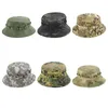 Bérets Boonie chapeau militaire tactique seau chapeaux pour Safari hommes femmes chasse pêche en plein air Camouflage coton casquette de soleil