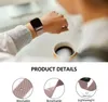 Stretchy Nylon Solo Loop Watch Band Straps for Apple Watch 38mm 40mm 41mm 42mm 44mm 45mm Adjustable Sport Elastic Wristbands Women Men for iWatch Series 7 6 5 4