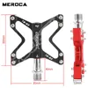 Cykelpedaler du CNC -lager MTB Väg cykelpedaler Platta cykelpedaler Mountain Bike Pedals breda plattform Pedales Bicicleta Accessories Del 0208