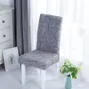 Chair Covers 1Pcs Cover Stretch Dining Room For Kitchen Spandex Seat Wedding El Office Banquet Slipcovers