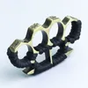 Thickened Metal Brass Knuckle Duster Finger Tools Outdoor Camping Self-defense Mini Pocket Portable EDC Tool