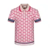Heren Polo's Designer T-shirt Casual Man Dames Tees Letters Print Korte mouwen Best verkopen luxe heren hiphopkleding