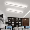 Lumières LED moderne bande rectangulaire lampe de chambre à coucher