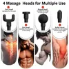 Mini Fascia Portable 4-speed Adjustment USB Charging Muscle Relaxation r Fitness Body Shaping Health Care Massage Gun 0209