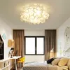 Ceiling Lights Flowers ceiling lights for room lamp decoration salon lustre bedroom light fixture modern LED Indoor lighting Acrylic lampshade 0209