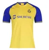 23 24 Maglia da calcio Al Nassr FC Ronaldo MANE Home Fofana Brozovic away 2023 2024 CR7 Gonzalo Martinez Talisca kit da uomo per bambini Maglia da calcio Al-Nassr FC fan player