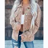 Women's Jackets Rivet Heavy Industry Casual Fashion Corduroy Short Coat