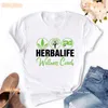 Kadın T Shirt Bu Anne Herbalife Grafik Baskı Tshirt Kadın Giyim Üzerinde Çalışır 2023 Hayat Gömlek Femme Harajuku Yaz Üstleri Tee