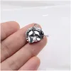 Charms Eruifa 10 Stück 18 mm hübscher Mädchenkopf Zinklegierung Anhänger Damen Accessoire Schmuck handgefertigt DIY 2 FarbenScharms Drop Deliver Dhzou