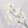 Fleurs décoratives 97 cm fleur artificielle lilas en plastique soie Bouquet Syringa Oblata Lindl mariage décor à la maison