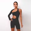 2023 pagliaccetto estivo da donna tuta da donna nuova primavera a maniche lunghe sexy cut-out sport clubwear tute amp pagliaccetti