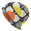 베레트 Orla Kiely 선형 줄기 Bonnet Femme Hippie Knitted Skullies Beanies Caps 여자 남성 따뜻한 겨울 칙칙한 비니 모자