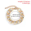 Catena a maglie Ingemark Miami Twisted Cuban Chunky Chain Bracciale per donna Uomo Steampunk Vintage Statement Hip Hop Pulseras Mujer Gioielli a mano G230208