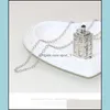 Hanger kettingen doos retro mannen vrouwen klassieke telefooncabine ketting drop levering sieraden hangers dhnpw