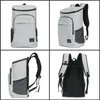 DENUONISS New 30L Soft Cooler Bag 35 Lattine 100% a tenuta stagna Zaino termico 600D Oxford Borsa termica termica impermeabile per picnic268e