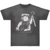 Heren T-shirts Designer Fashion Saint Michael T-shirt Scepter Vernietiging Cartoon Cherub Limited Ronde Hals High Street Casual Korte mouw